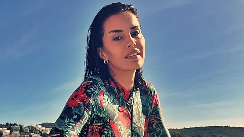 Η Χριστίνα Κολέτσα κάτω από τον ήλιο!